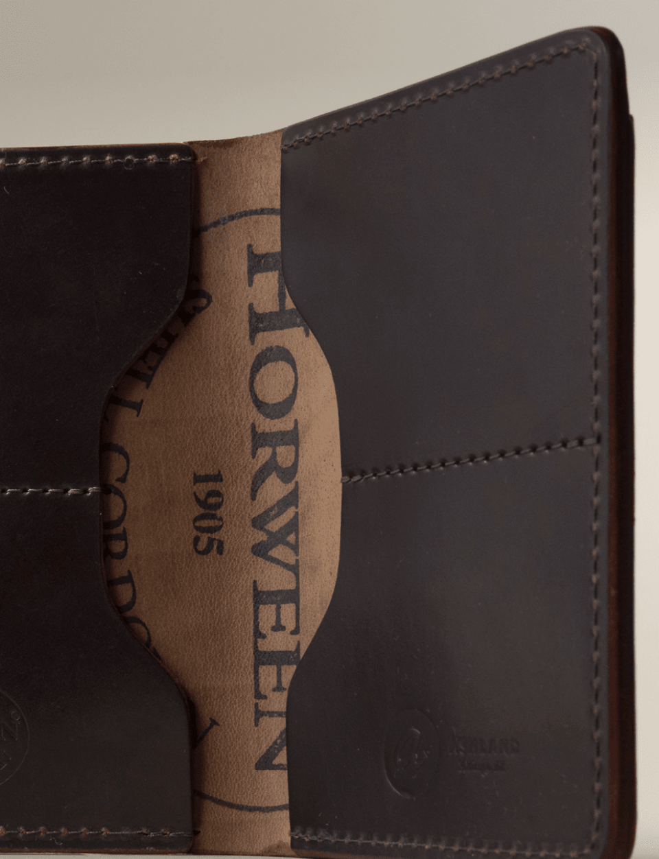 Vegetable tanned leather