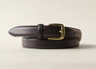 Color 8 Shell Cordovan Belt, Brass, 30mm - The Tannery Row