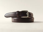 Color 8 Shell Cordovan Belt, Silver, 30mm - The Tannery Row