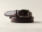 Color 8 Shell Cordovan Belt, Silver, 32mm - The Tannery Row