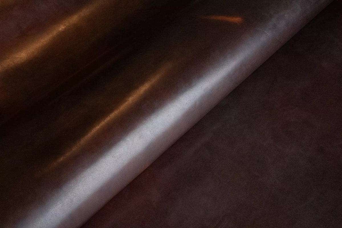 Vegetable tanned leather