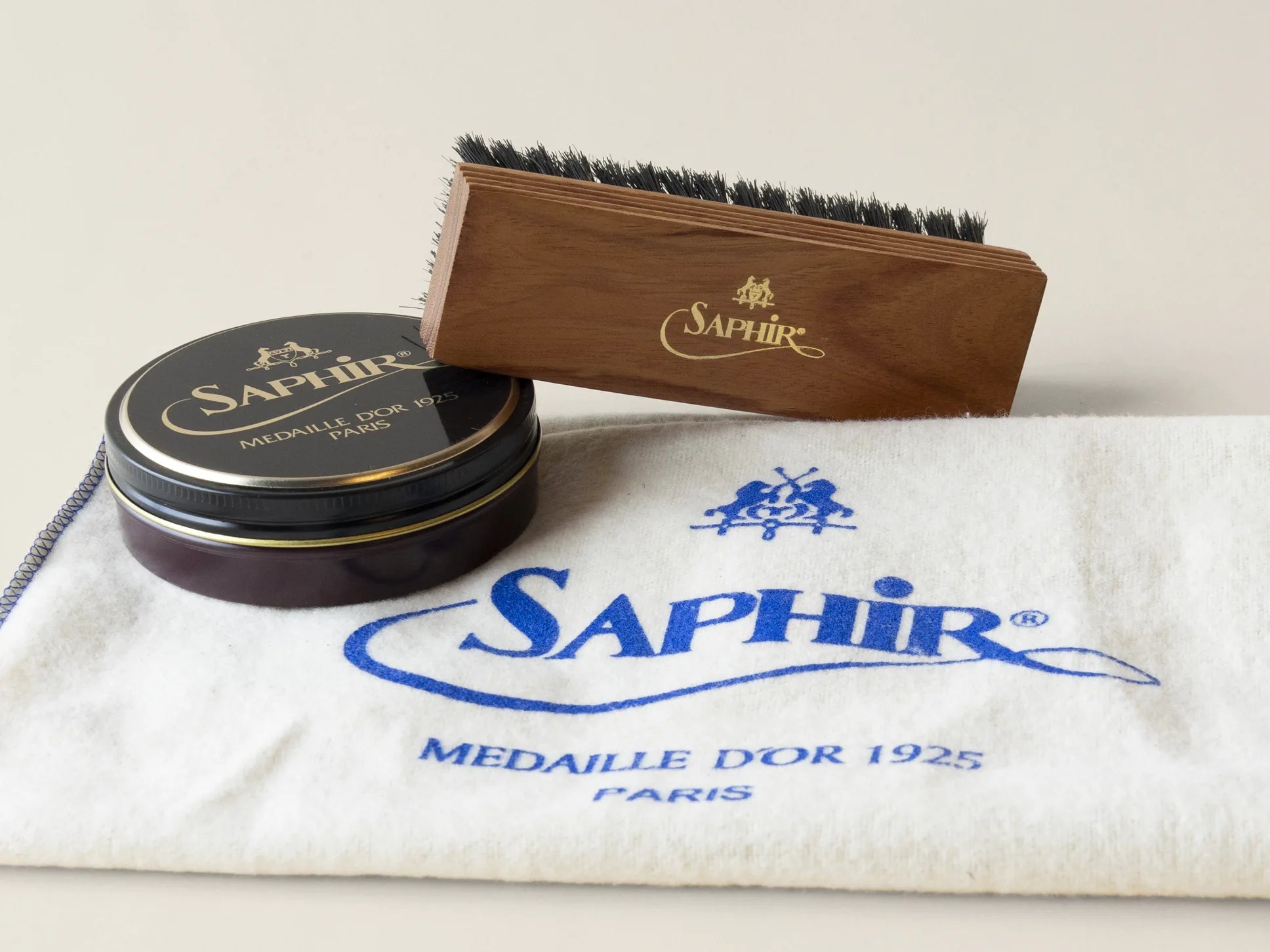 Pâte de Luxe, Brush, & Cloth Set - The Tannery Row