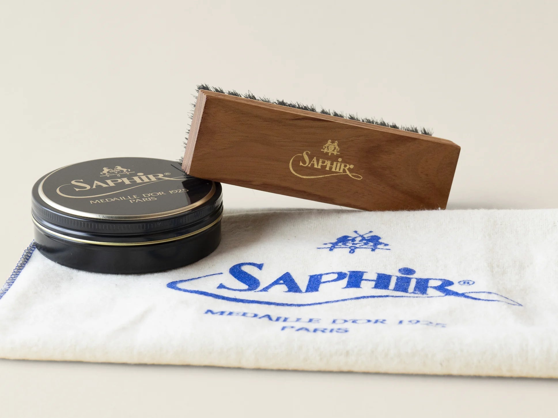 Pâte de Luxe, Brush, & Cloth Set - The Tannery Row