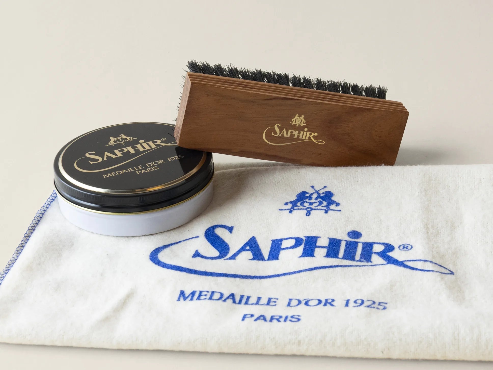 Pâte de Luxe, Brush, & Cloth Set - The Tannery Row