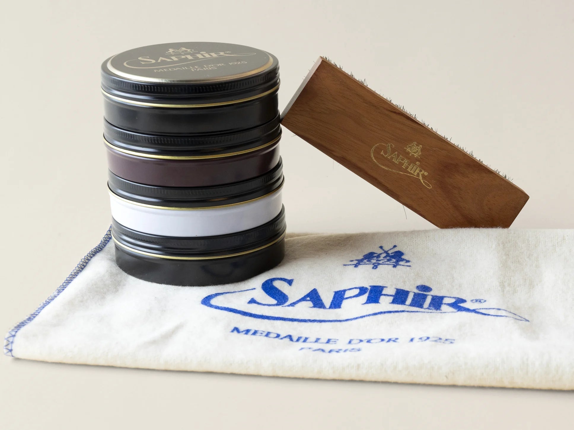 Pâte de Luxe, Brush, & Cloth Set - The Tannery Row